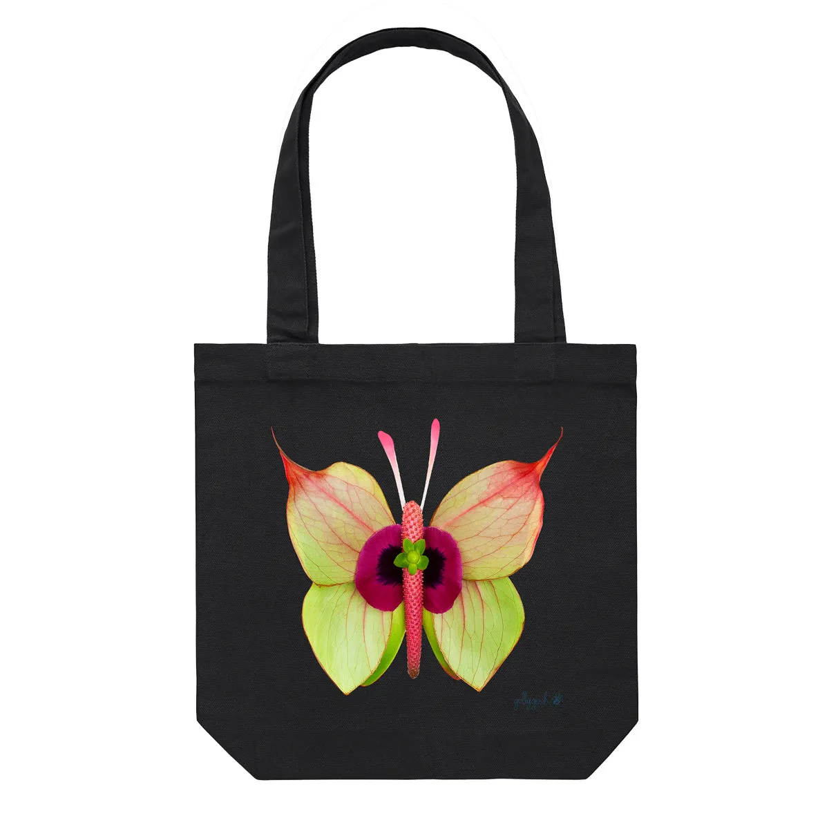 Anthurium Butterfly Tote Bag