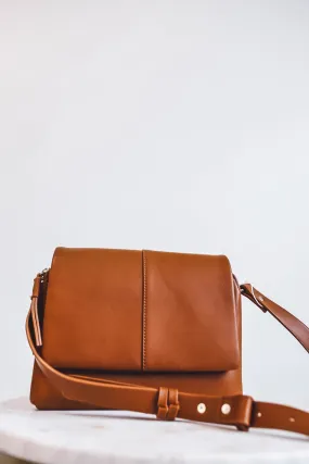 Avonlea Crossbody-Cognac