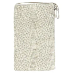 Beaded Pearl Essential Crossbody Bag