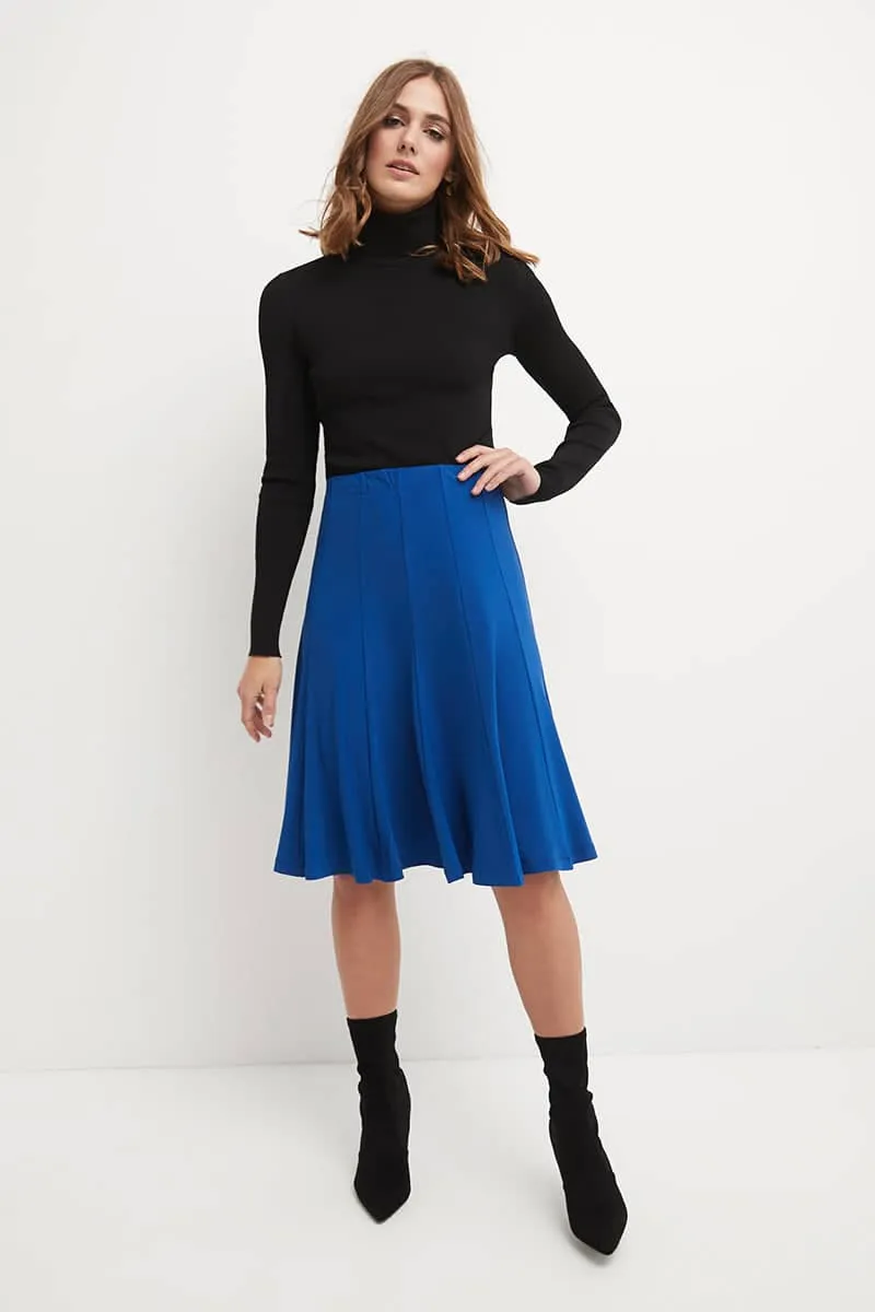 Bell Shaped Long Skirt with Flippy Flare