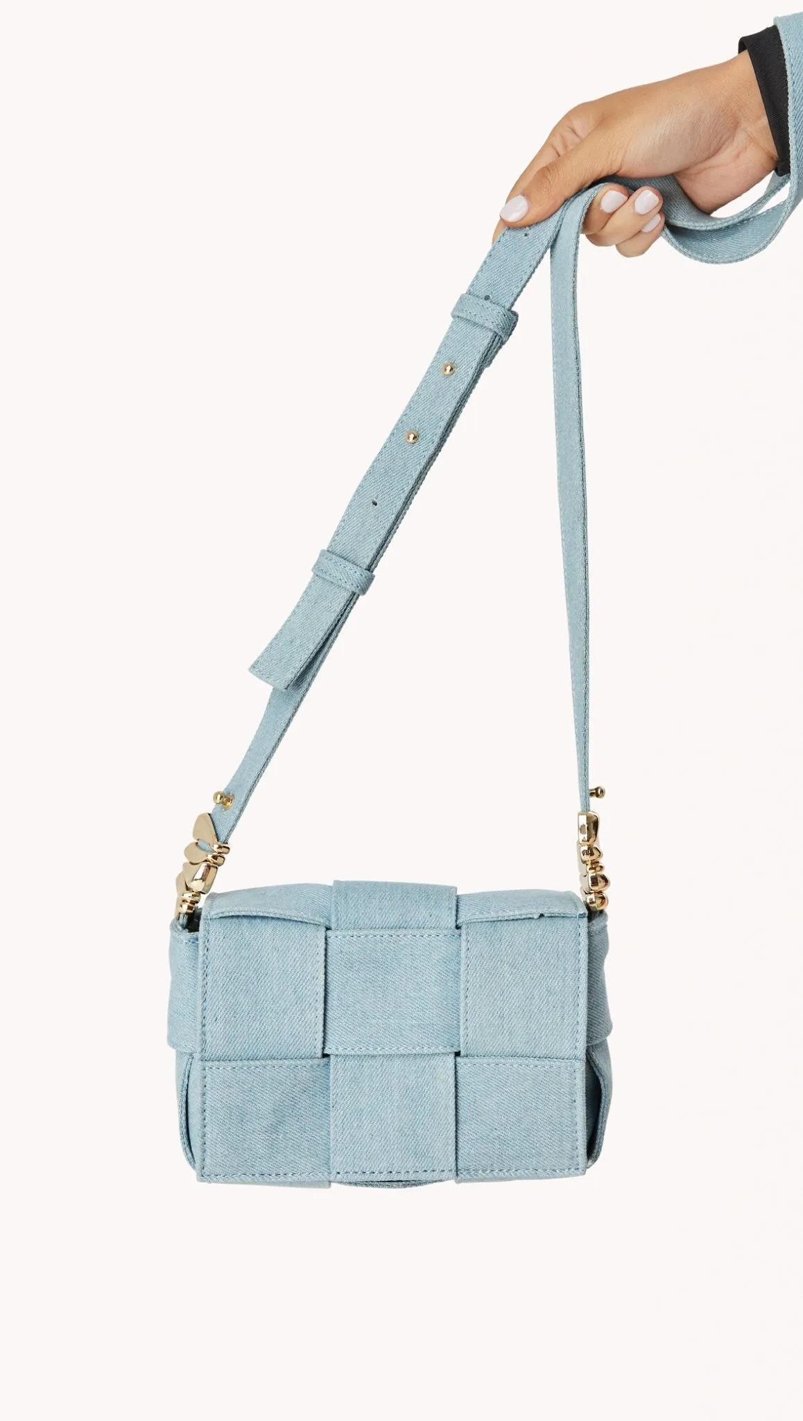 Birdy Cross Body Bag - Mid Blue Denim