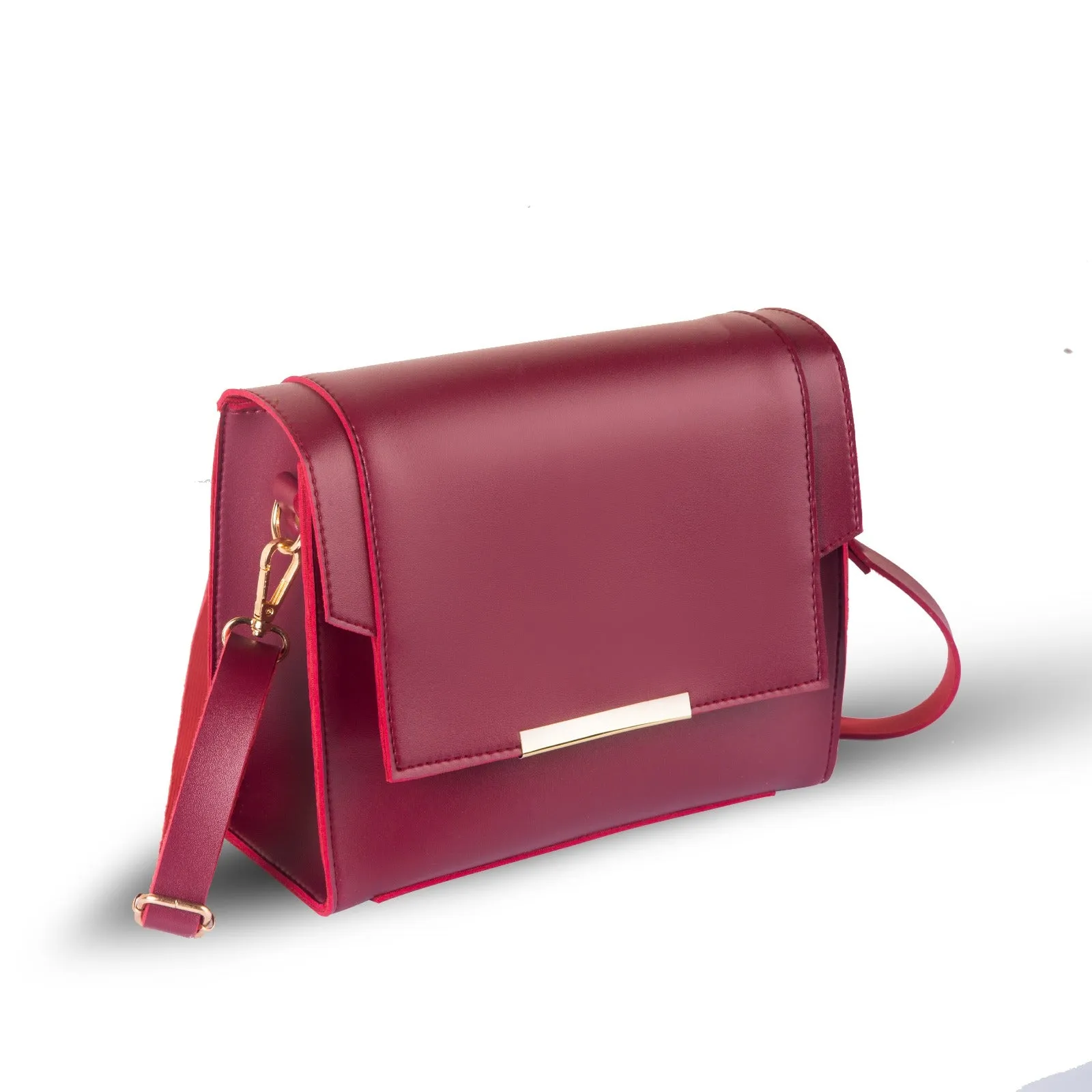 Blaze Maroon Handbag