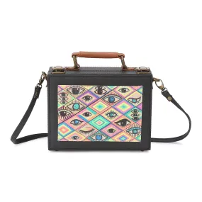 Burri Nazar Hand-painted crossbody Sling Bag for women