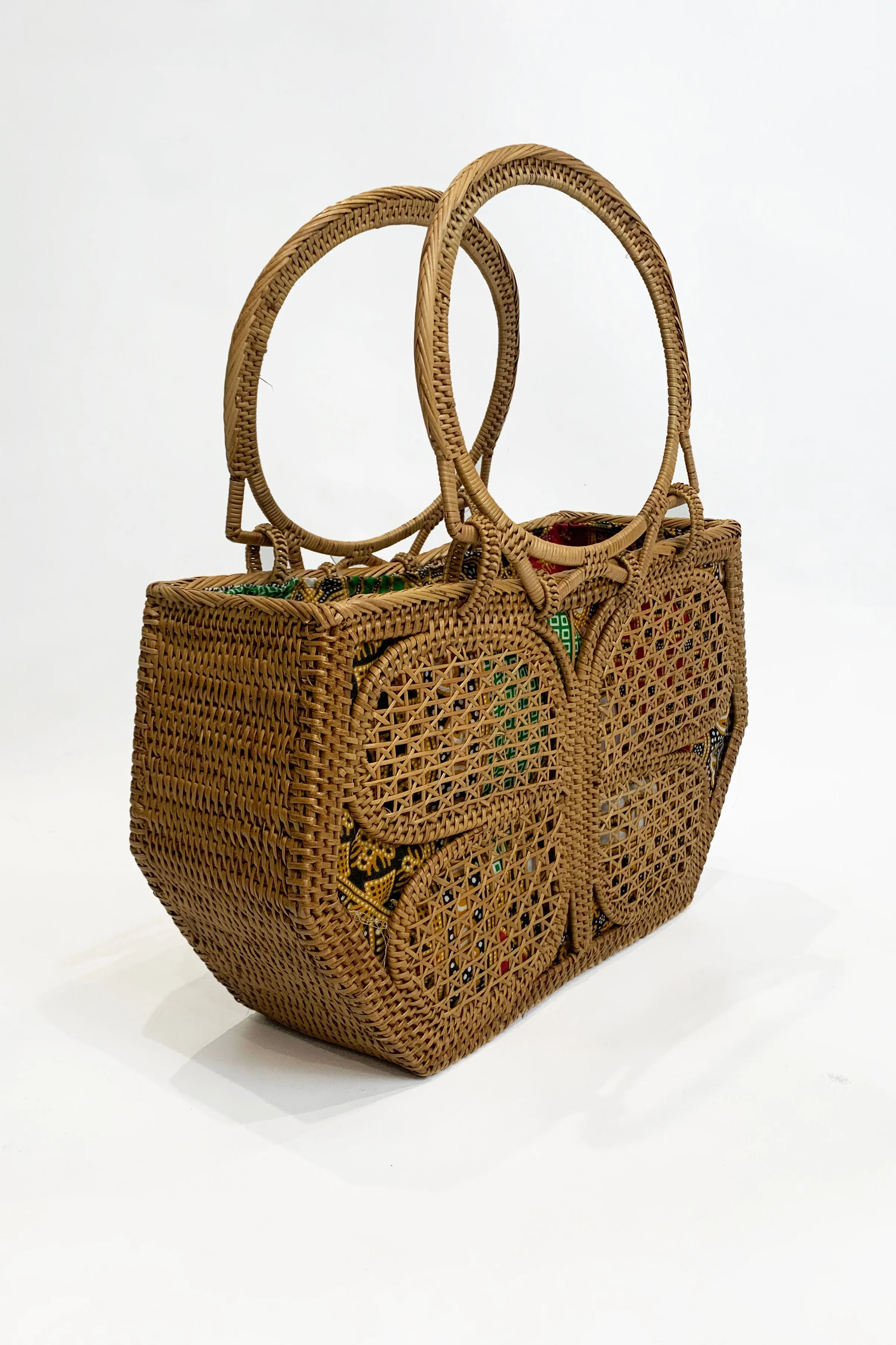 Butterfly Basket Handbag