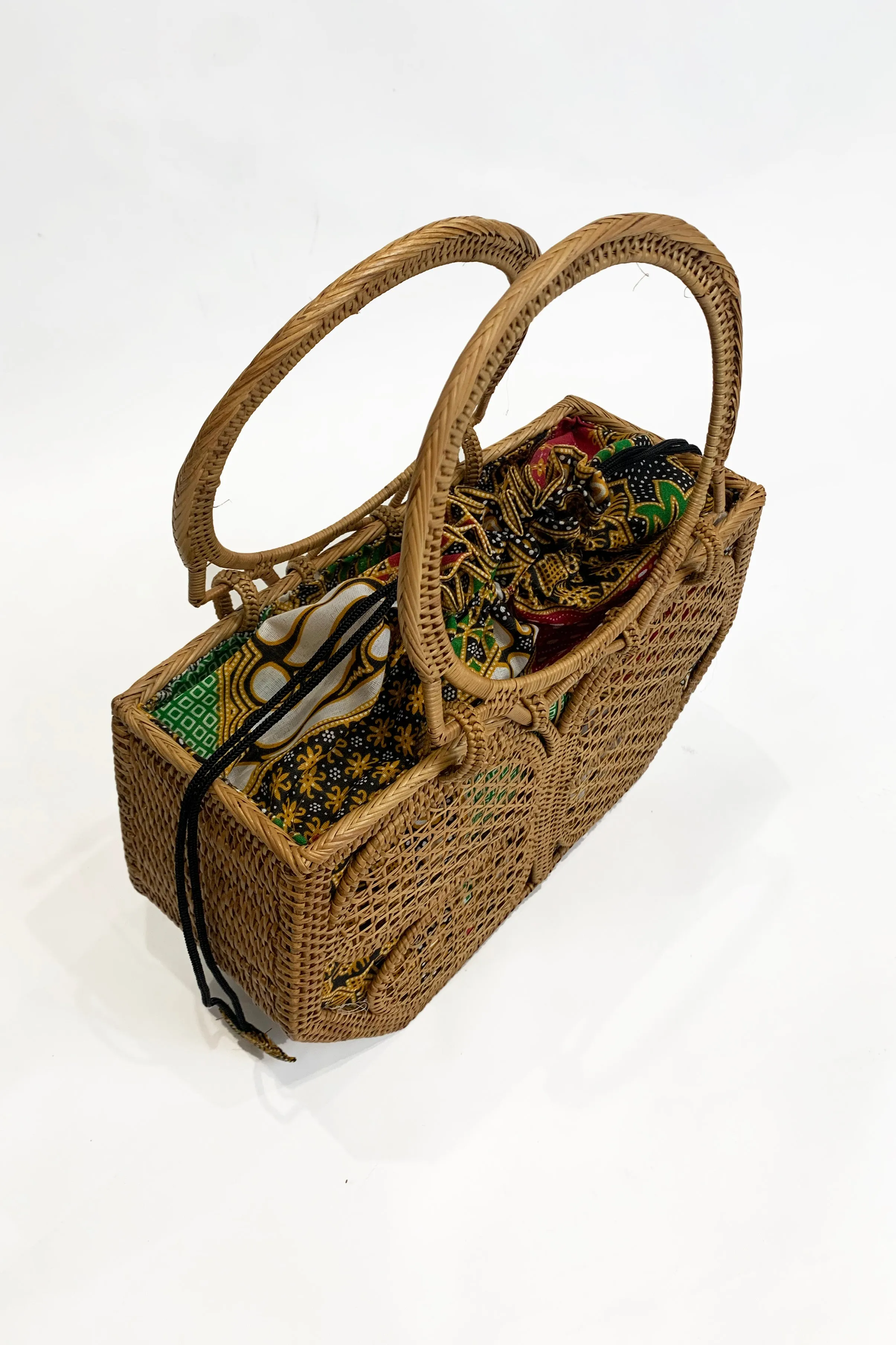 Butterfly Basket Handbag