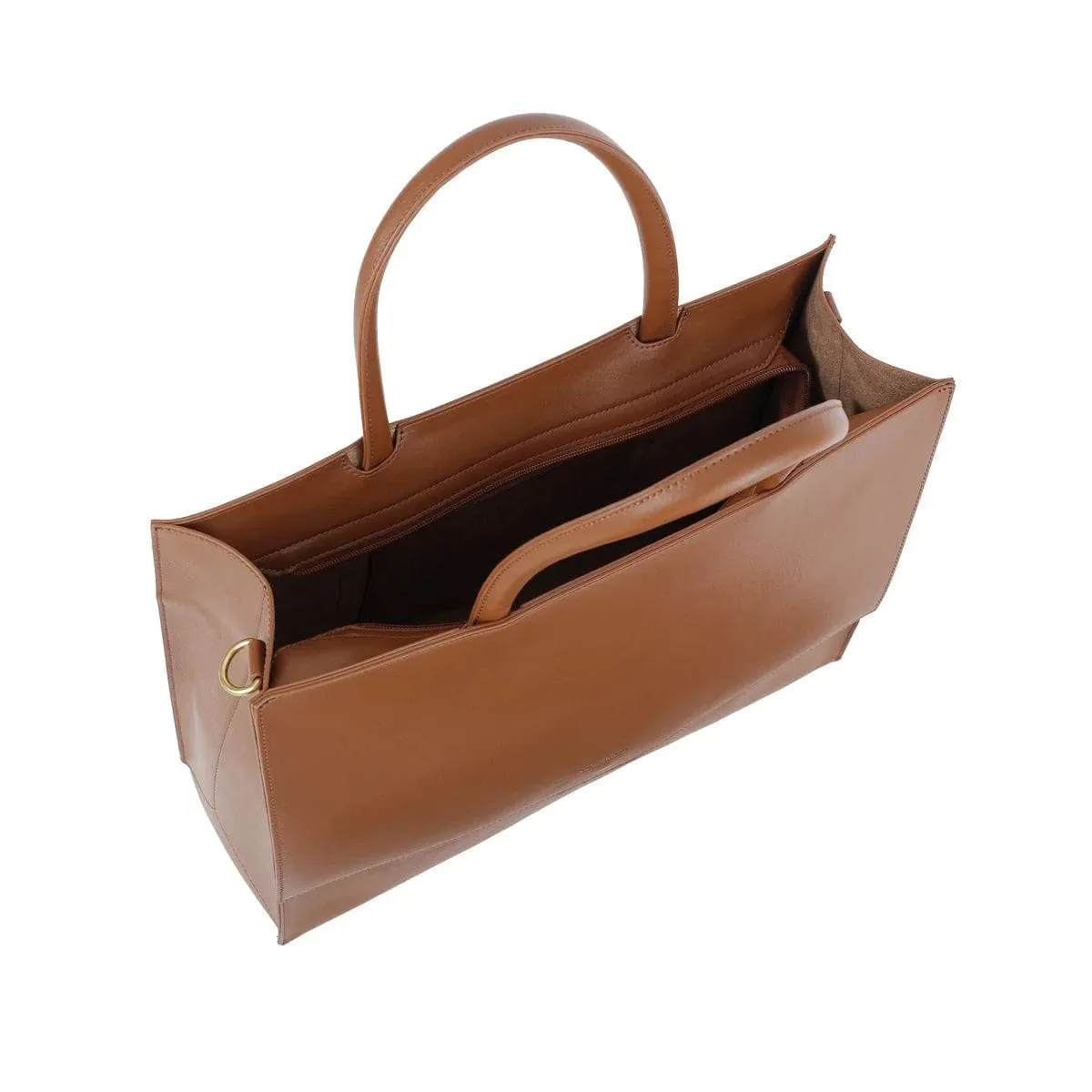 Caitlin Large Vegan Leather Tote | Multiple Colours