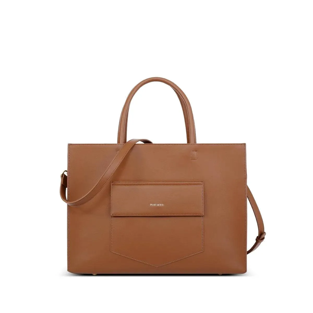 Caitlin Large Vegan Leather Tote | Multiple Colours