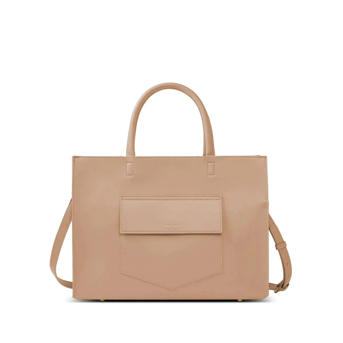 Caitlin Large Vegan Leather Tote | Multiple Colours