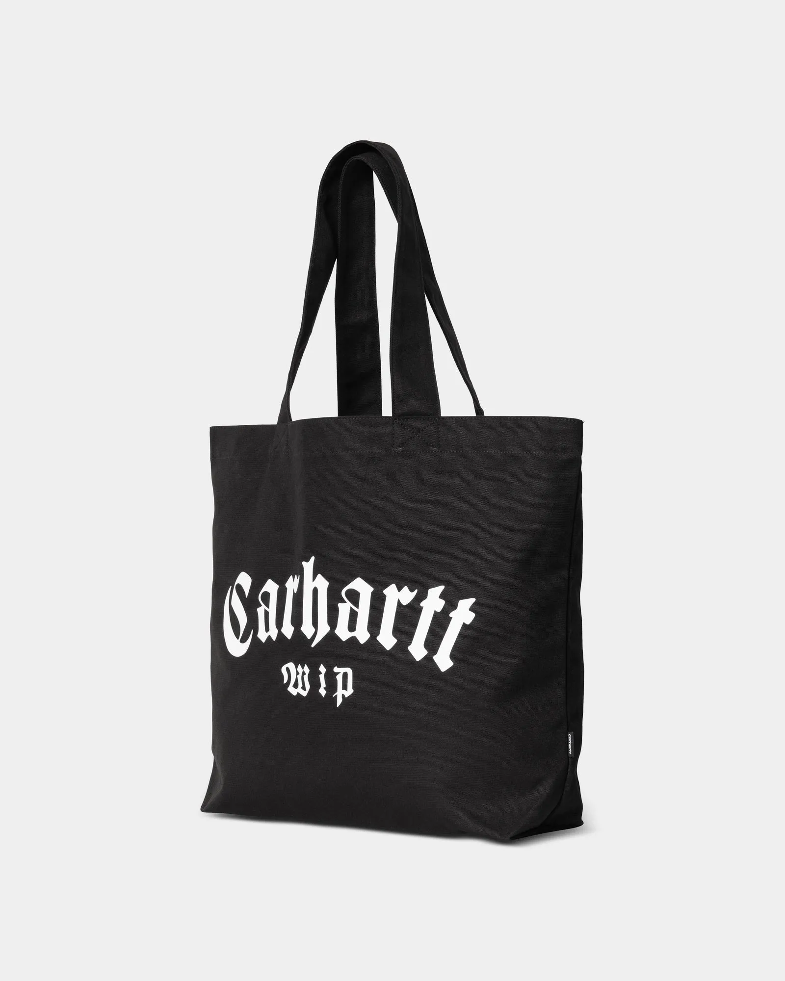 Canvas Graphic Tote Large | Black Onyx Print