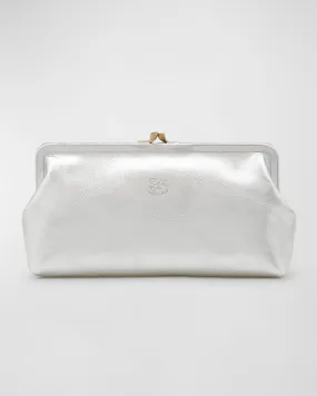 Classic Vaccjetta Leather Clutch Bag