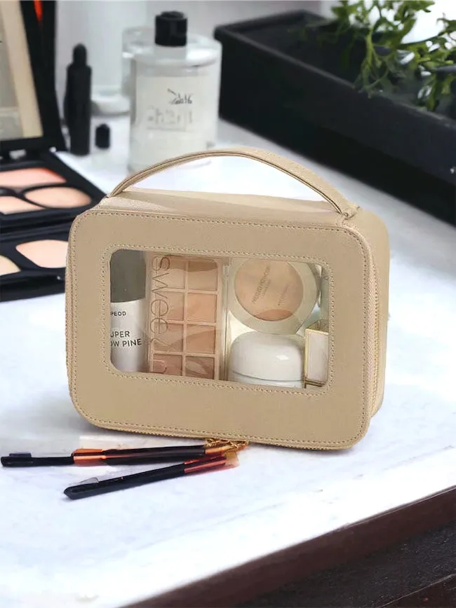 Clear View Makeup Bag