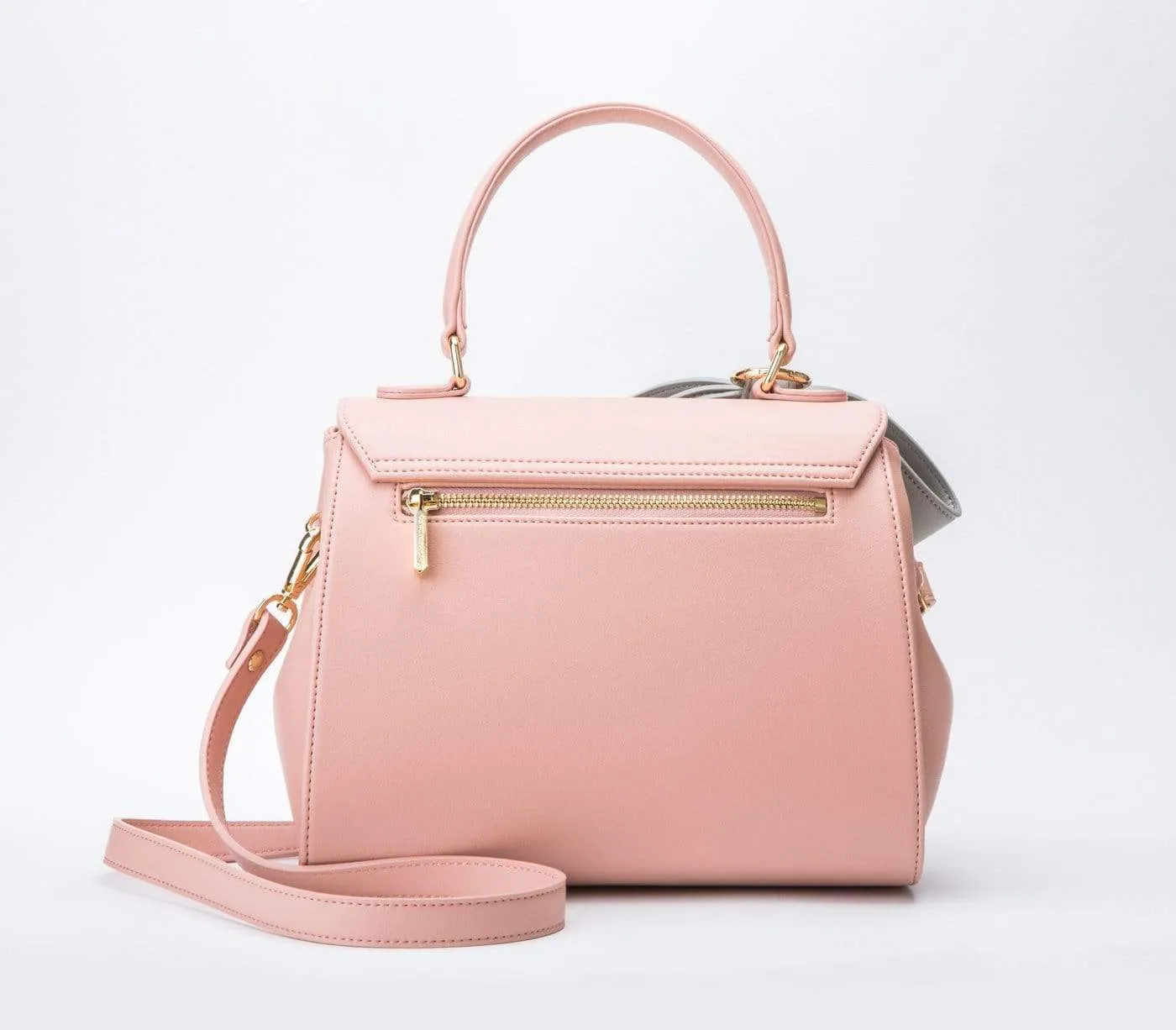 Cottontail Vegan Leather Handbag | Light Pink