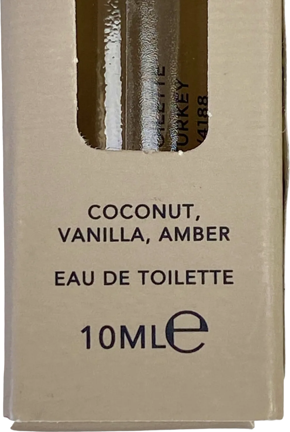 Discover White Coconut Eau de Toilette Coconut, Vanilla, Amber 10ml