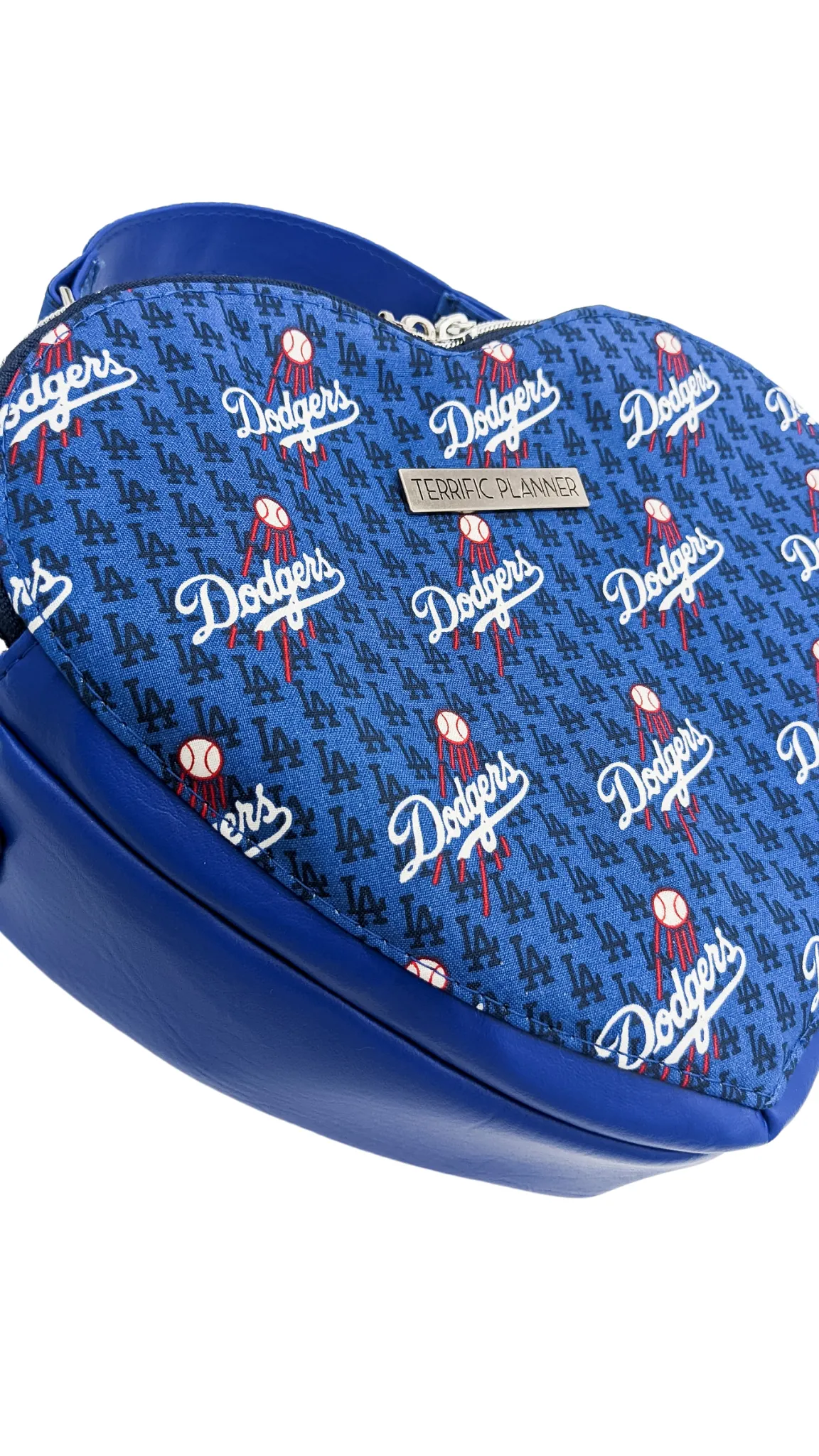 Dodgers 'I Love LA' Mini Heart Bag