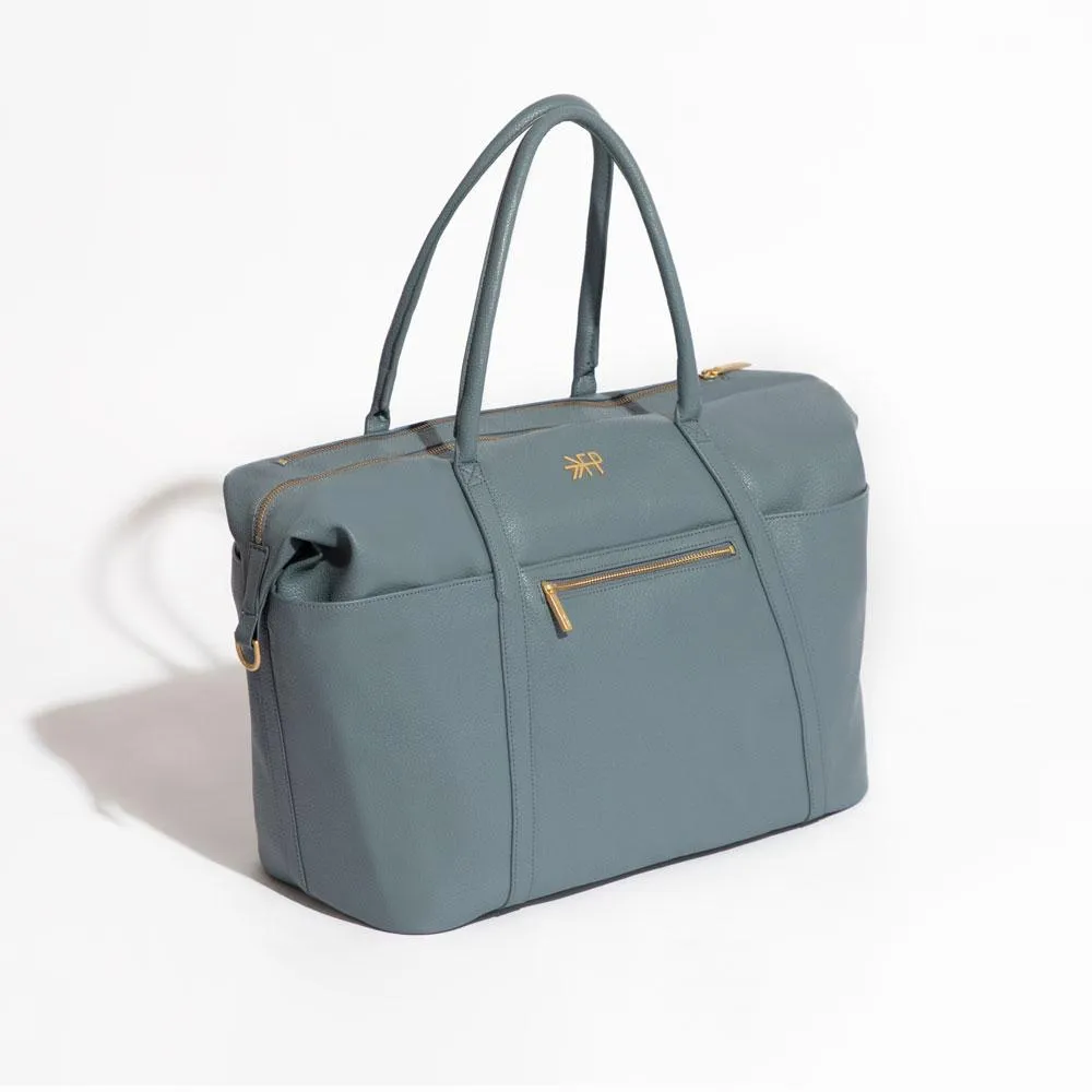 Dusty Blue Classic Weekender