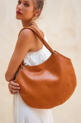 Esmeralda Leather Tote Bag