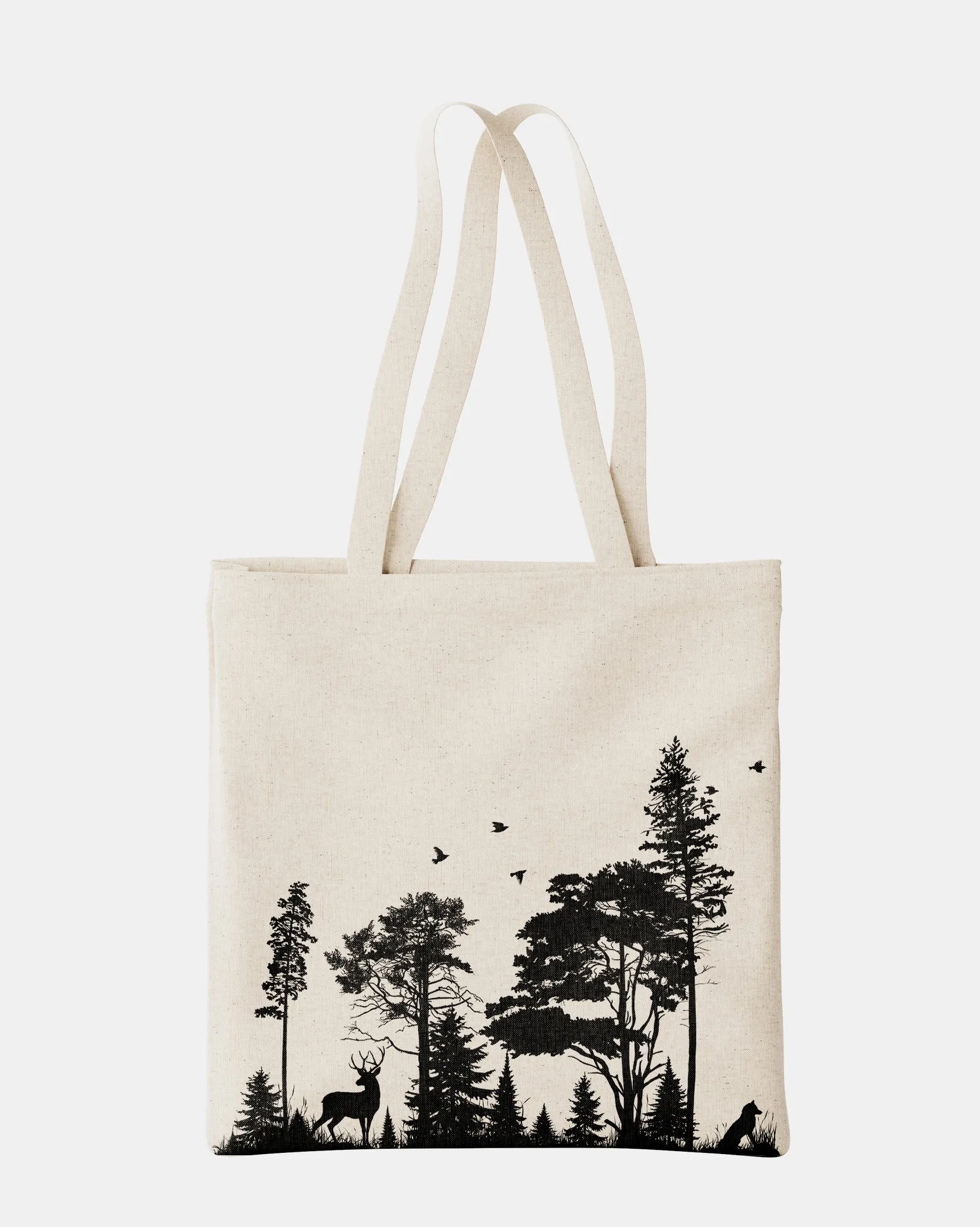 Forest Animal Tote Bag