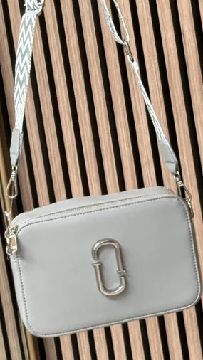 Gabby Grey Crossbody Handbag