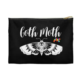 Goth Moth Accessory Pouch