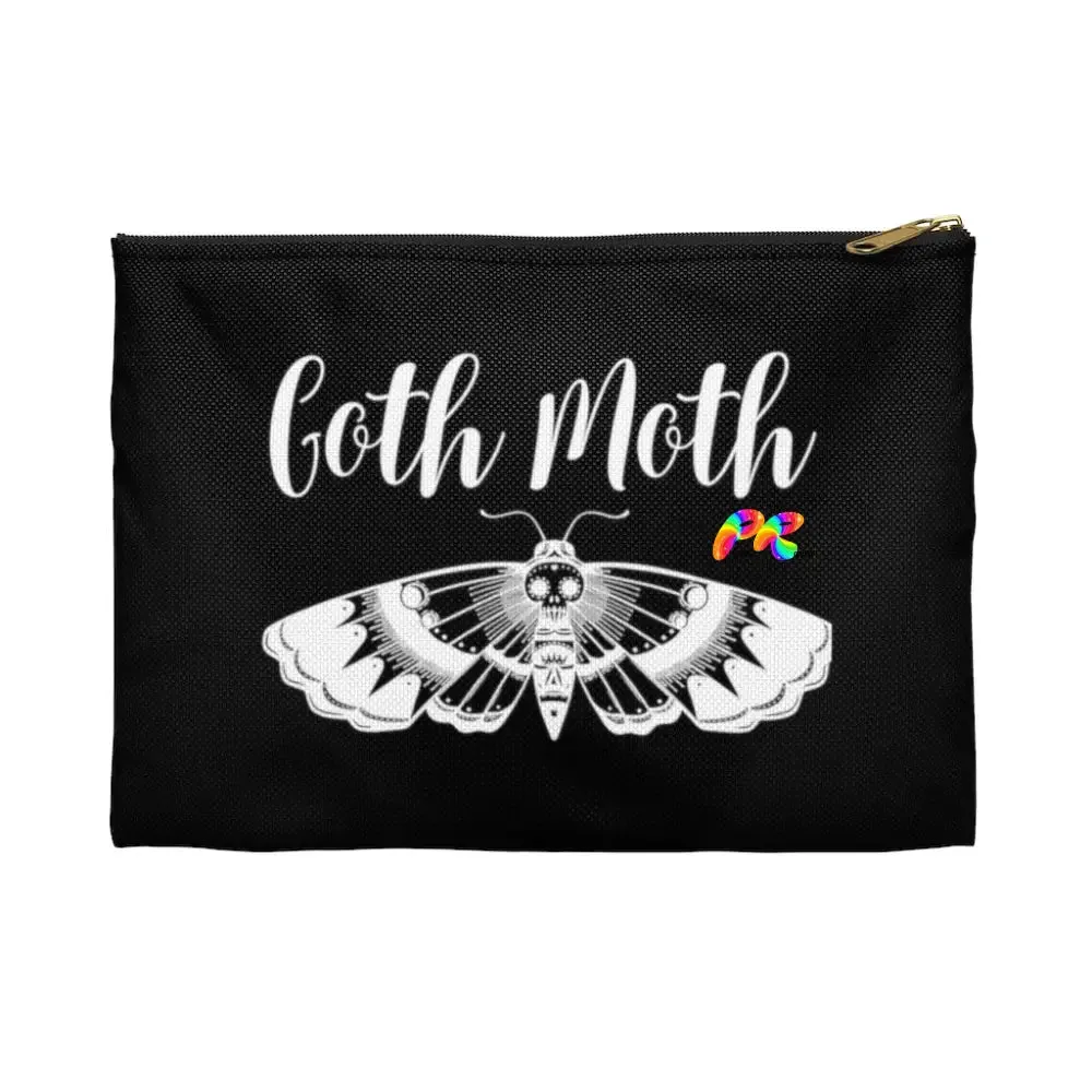 Goth Moth Accessory Pouch