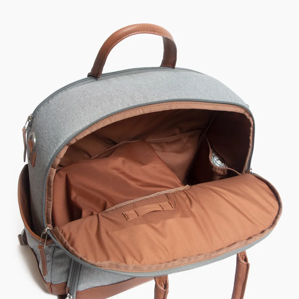 Graphite Marseille Breast Pump Bag