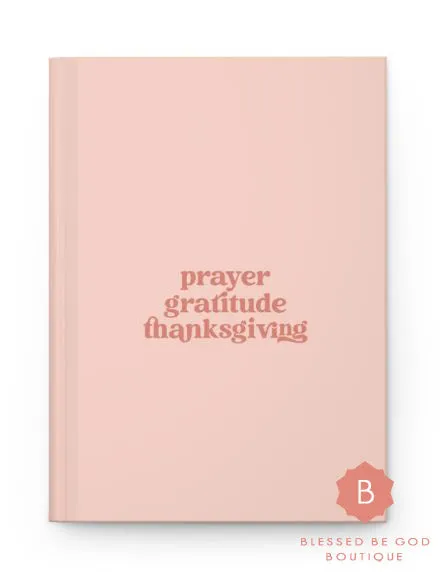 Gratitude Catholic Hardcover Notebook