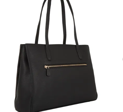 GUESS Black Power Play Tote Bag