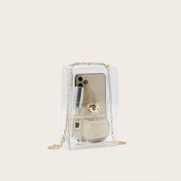 HOLD MY PHONE CLEAR CROSSBODY PURSE [ONLINE EXCLUSIVE]