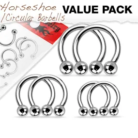 Horseshoe - 3pair 16g - Value Pack