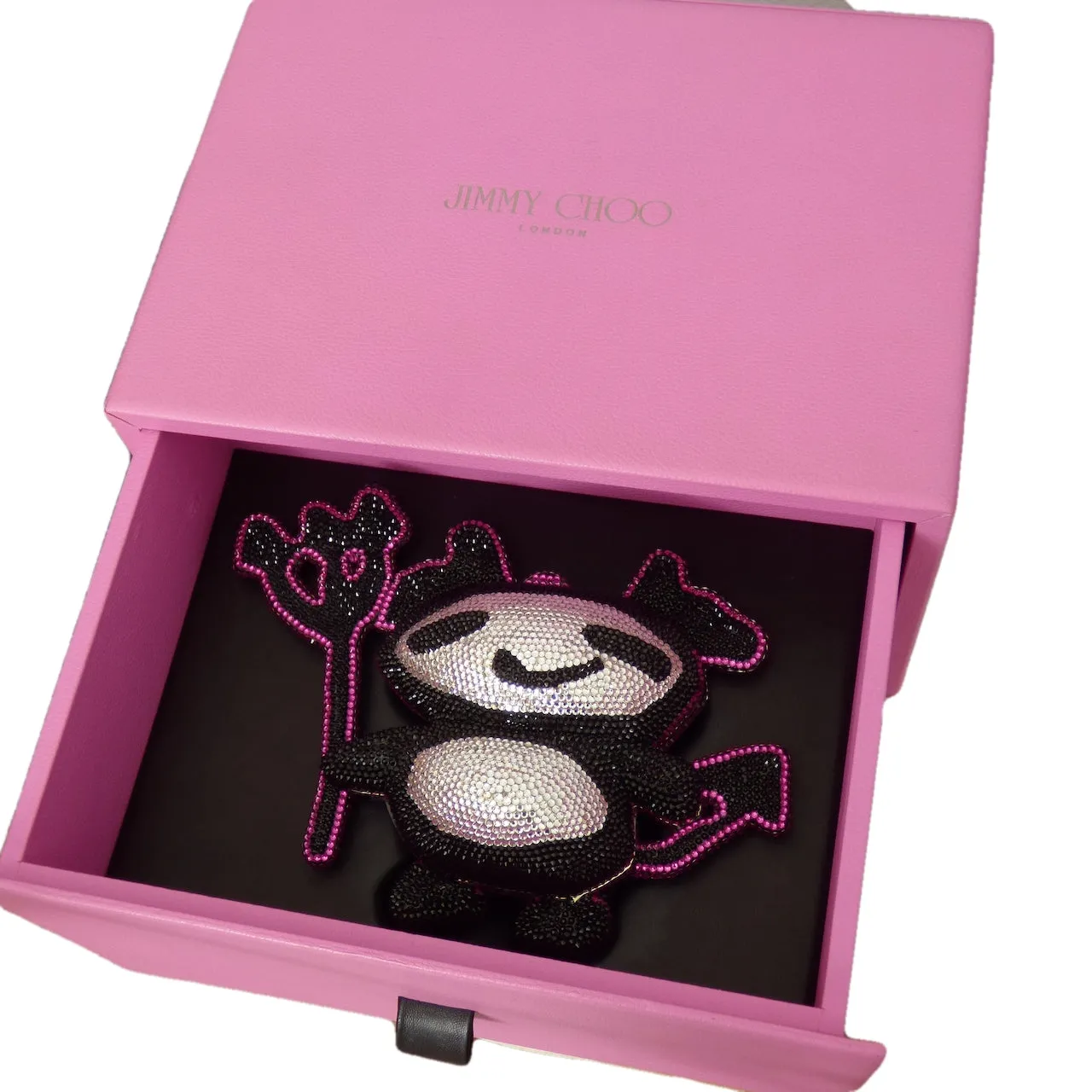 JIMMY CHOO-2013 Signed & Ltd Edition Devil Swarovski Miniaudiere