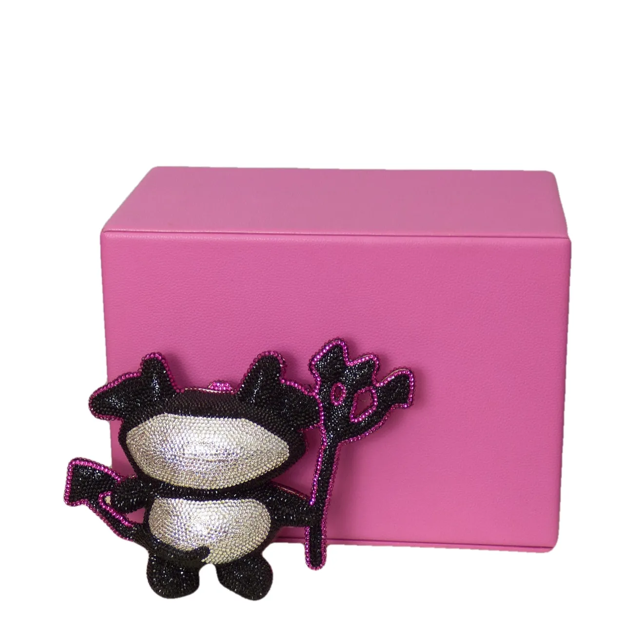 JIMMY CHOO-2013 Signed & Ltd Edition Devil Swarovski Miniaudiere