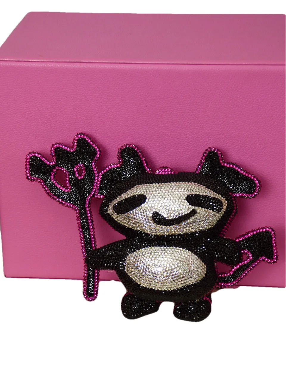 JIMMY CHOO-2013 Signed & Ltd Edition Devil Swarovski Miniaudiere