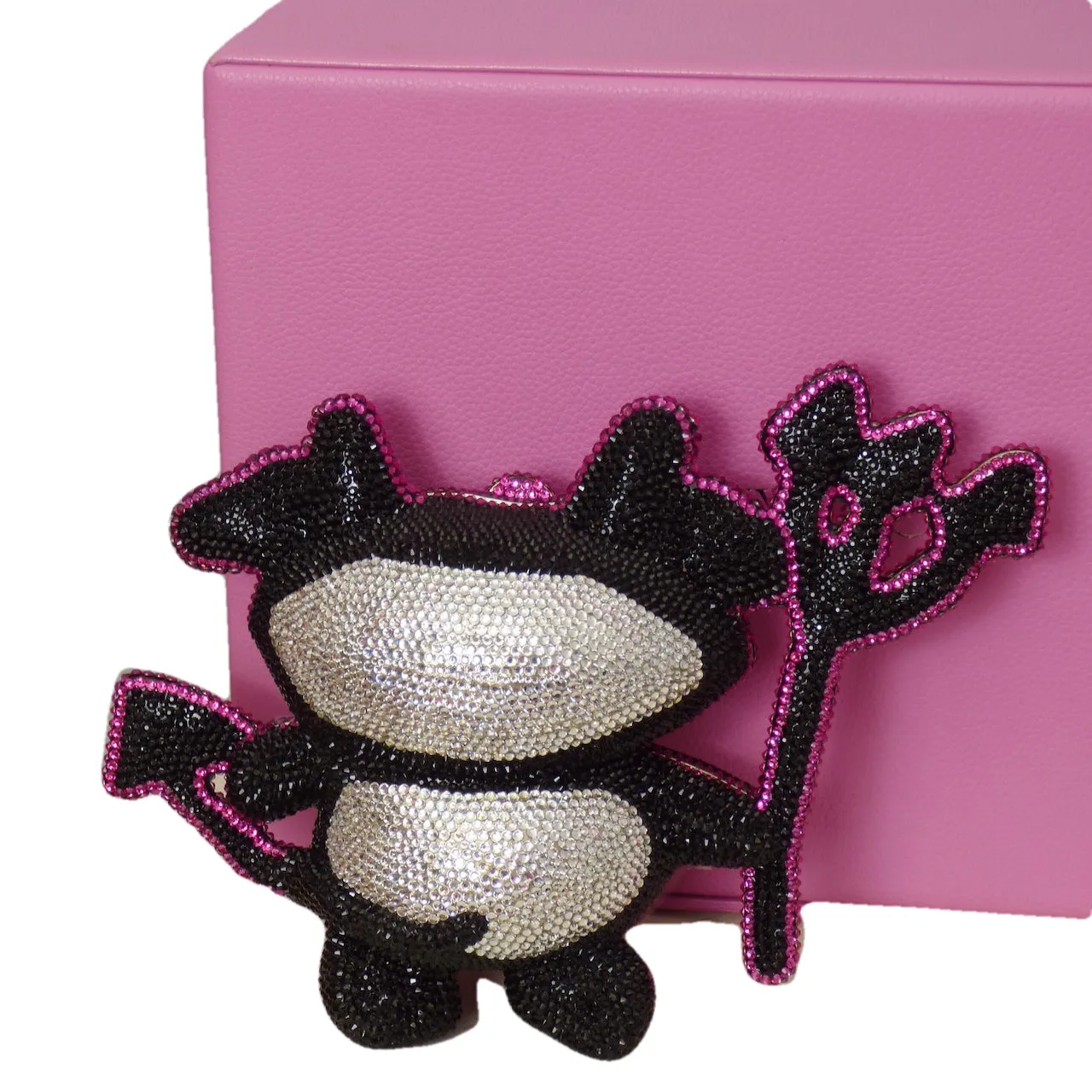 JIMMY CHOO-2013 Signed & Ltd Edition Devil Swarovski Miniaudiere