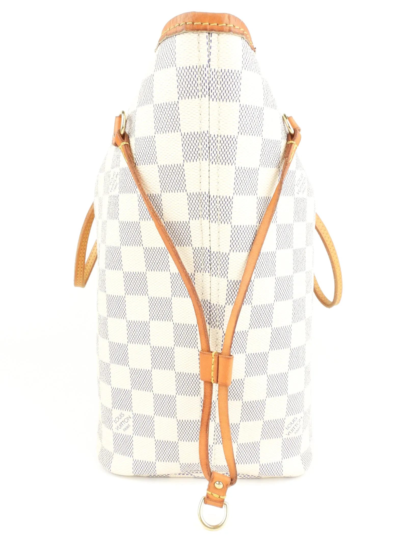 Louis Vuitton Damier Azur Coated Canvas Neverfull MM Shoulder Tote