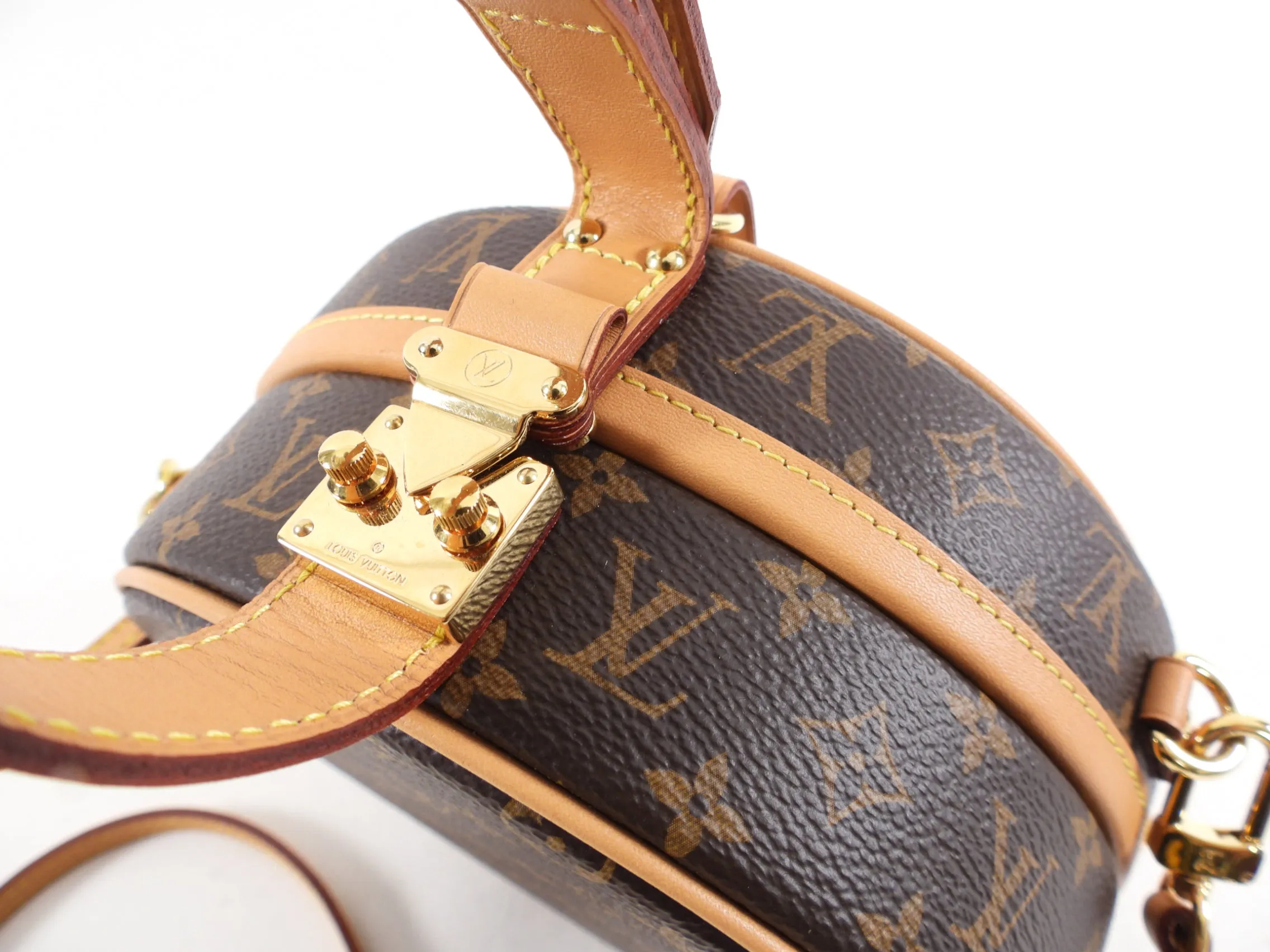 Louis Vuitton Monogram Canvas Petite Boite Chapeau Box Bag