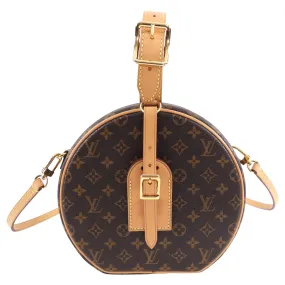 Louis Vuitton Monogram Canvas Petite Boite Chapeau Box Bag