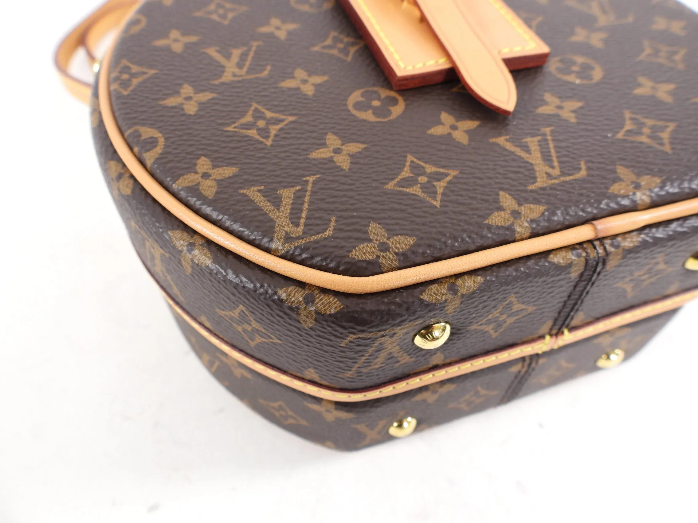 Louis Vuitton Monogram Canvas Petite Boite Chapeau Box Bag