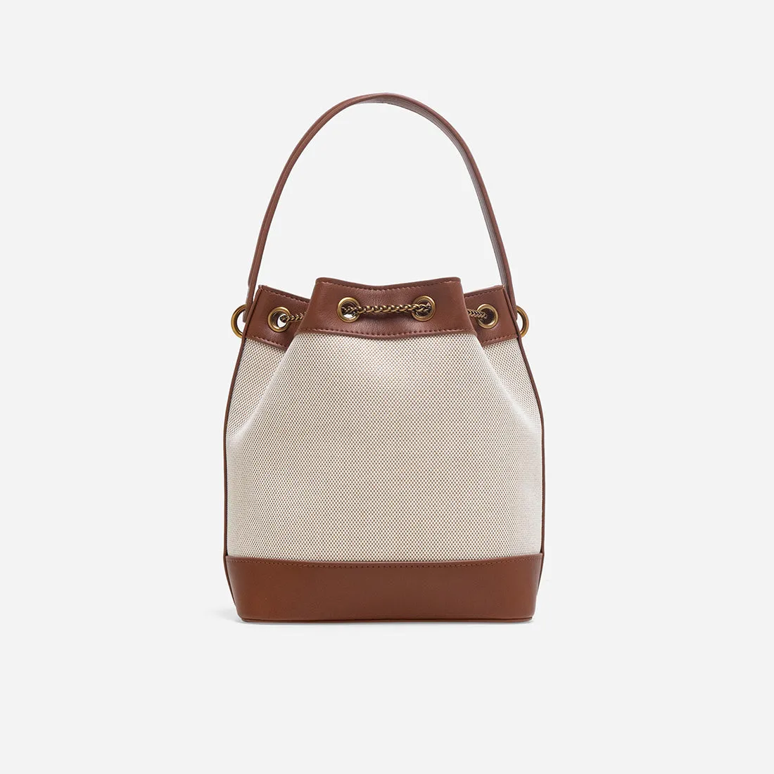 Maria Canvas Bucket Bag