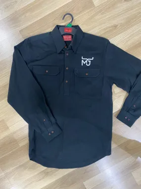 Men's Heavy Weight 1/2 Placket Shirt