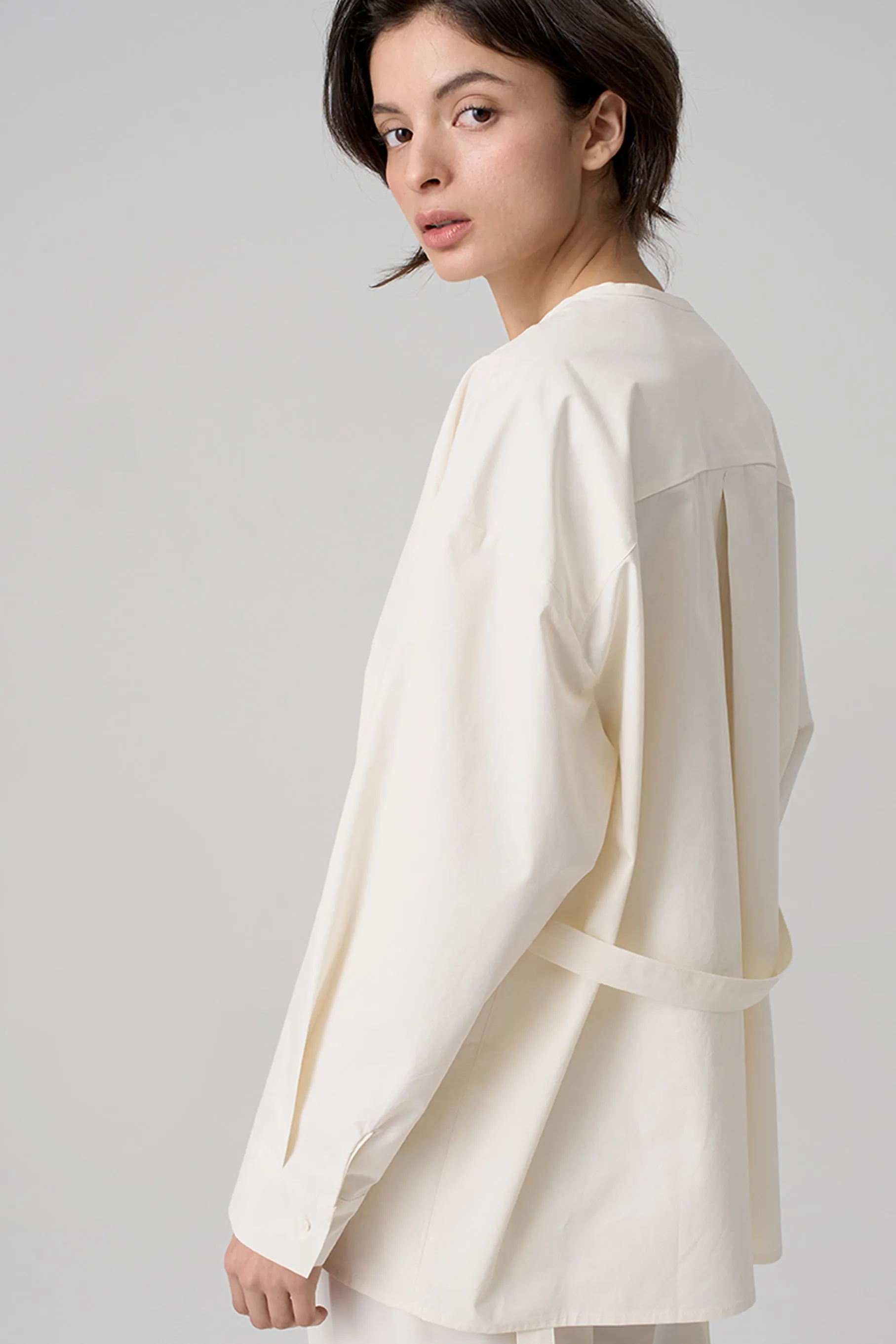 Mica Shirt, Ivory