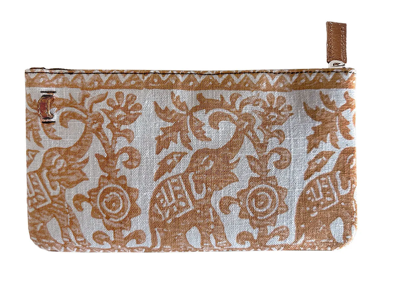 minibag x Theresa Schöffel Textildruck Elefant bronze