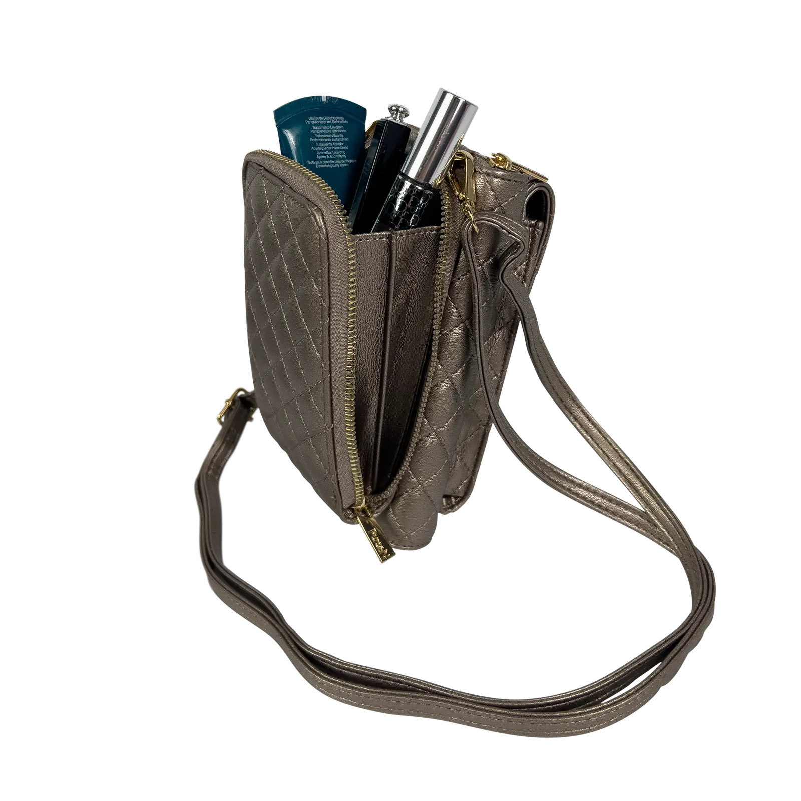 Mr Phone Crossbody- Bronze