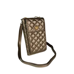 Mr Phone Crossbody- Bronze