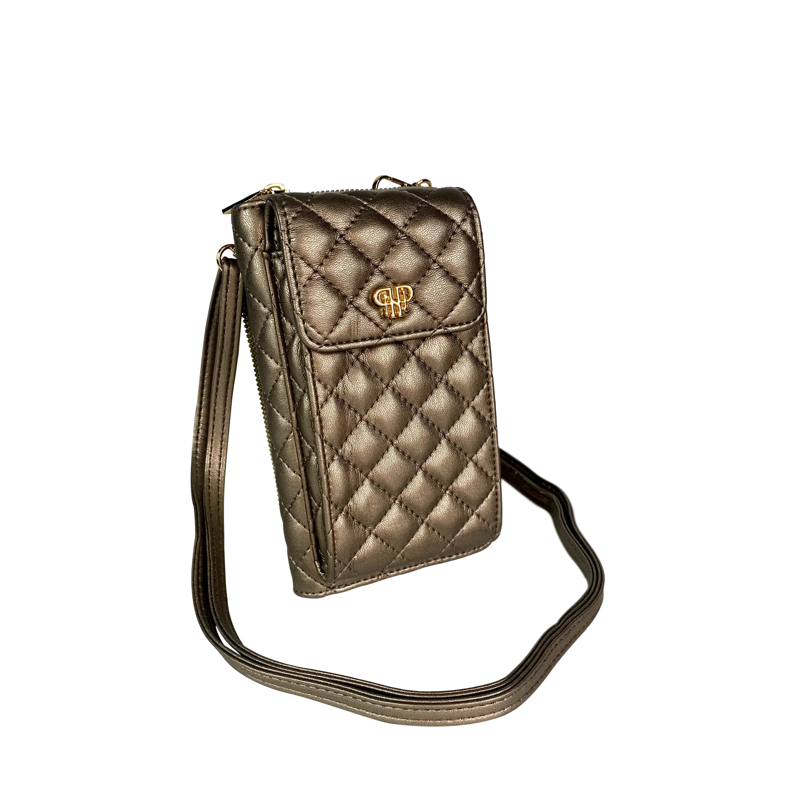 Mr Phone Crossbody- Bronze