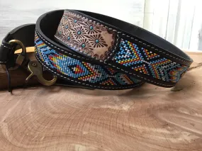 Myra Bag Cross Body Strap Beaded and Tooled