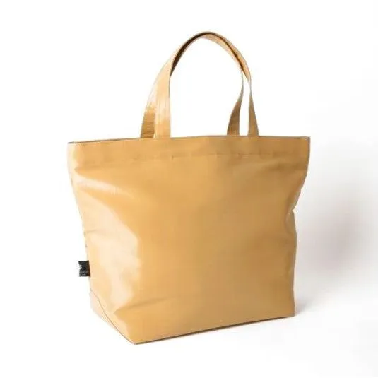 NUNO Tote: "Coal" (Medium, Gold)