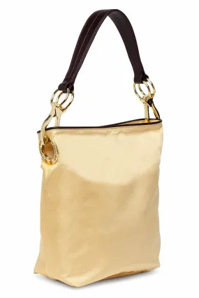 Nylon Bucket Bag Ivory