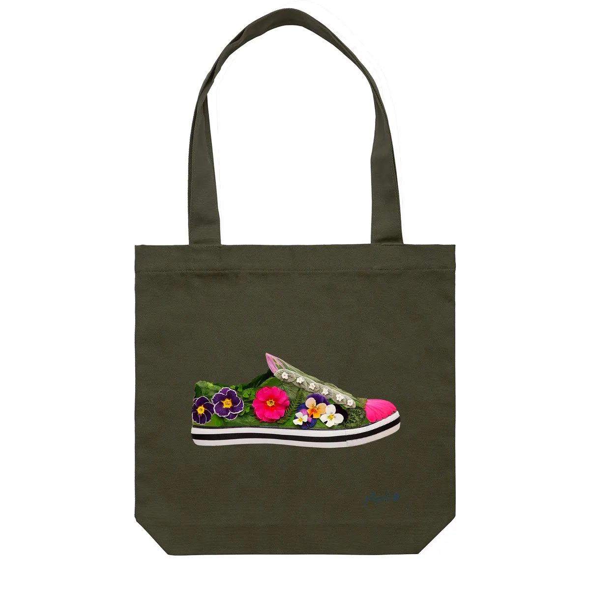 Pansy Shoe Tote Bag