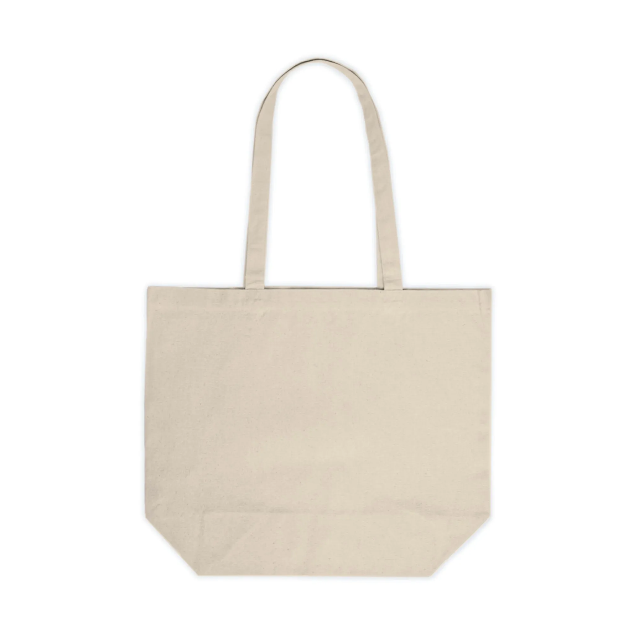 Pastel Abstract Canvas Tote