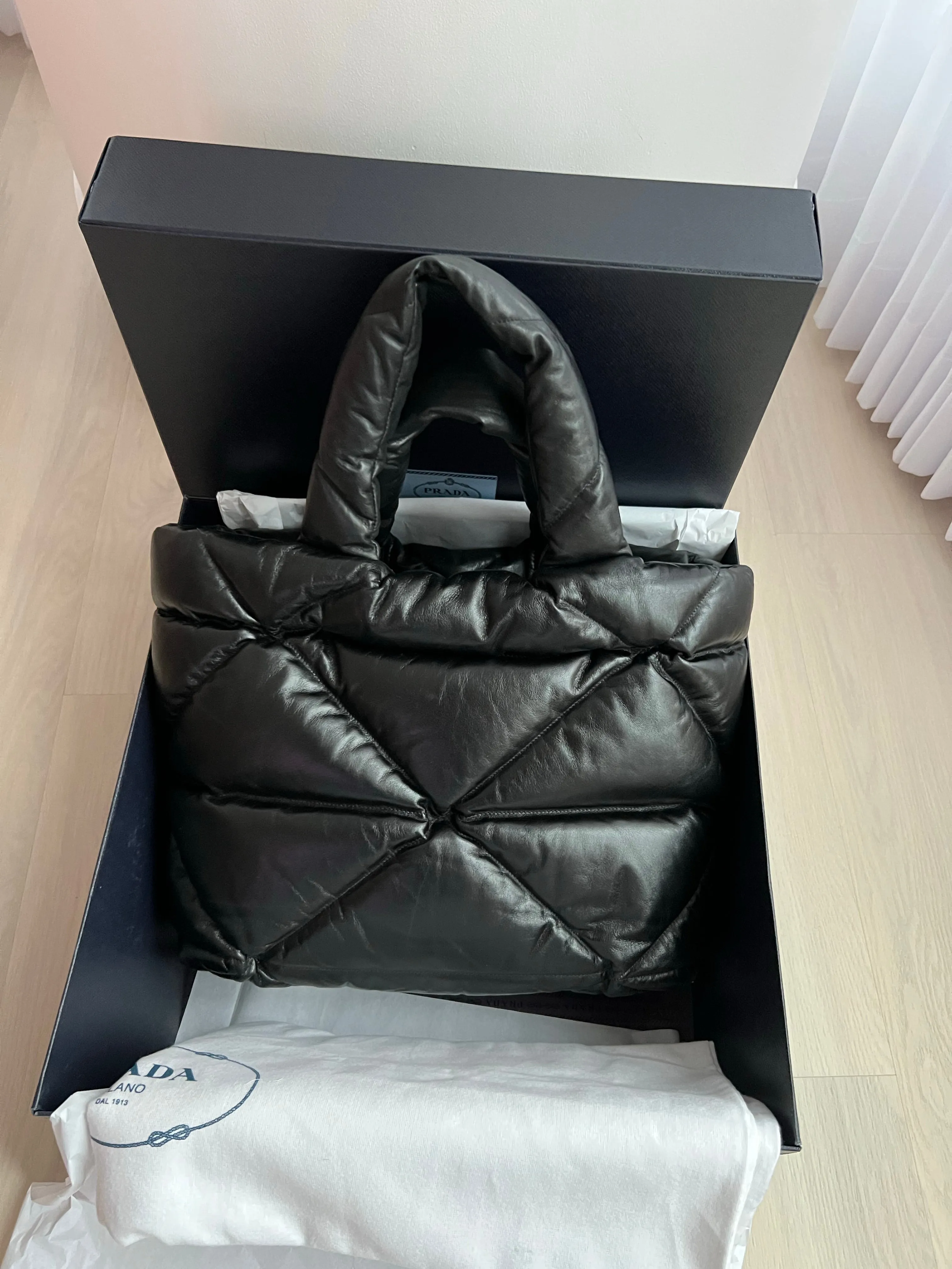 Prada Nappa Tote Bag